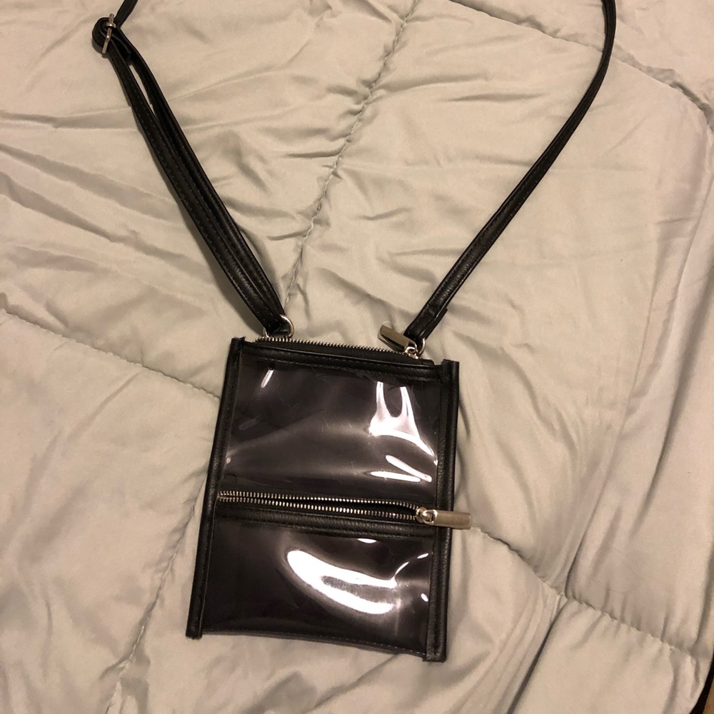 see through small crossbody purse